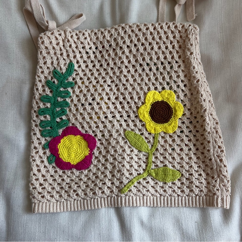 Lovers and Friends Crochet Beach Mini Dress - Picture 4 of 7